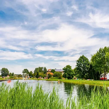 بيت للعطل Mobilehome Auf Dem Vital Camp Bayerbach